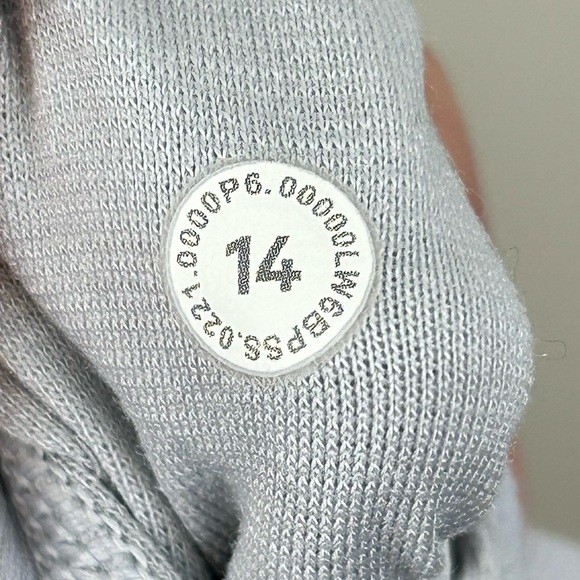 Lululemon Wunder Under High Rise Crop Leggings Alpine White Camo Size 14 - Picture 4 of 10